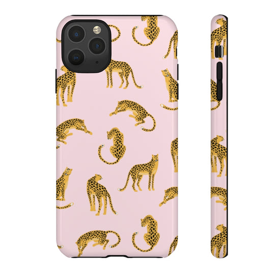 Pink Leopards Tough Phone Case