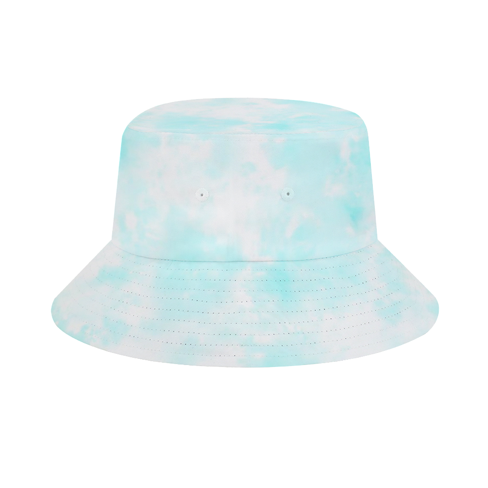 Load image into Gallery viewer, Blue Cloud Pastel Tie Dye Bucket Hat

