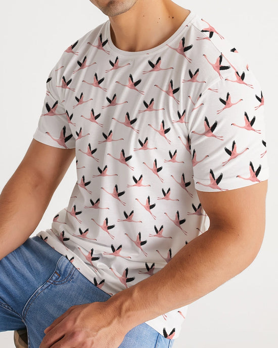 Flying Flamingos Men's Tee