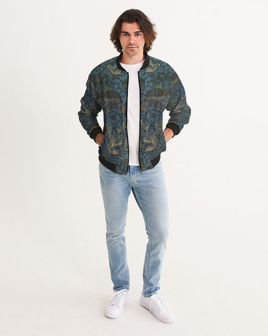 Peacock & Dragon Men's Bomber Jacket