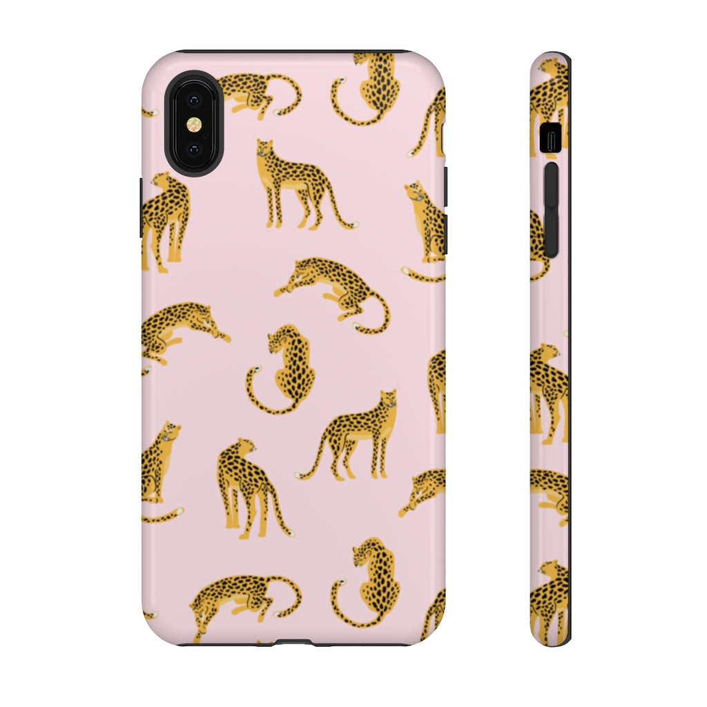 Pink Leopards Tough Phone Case