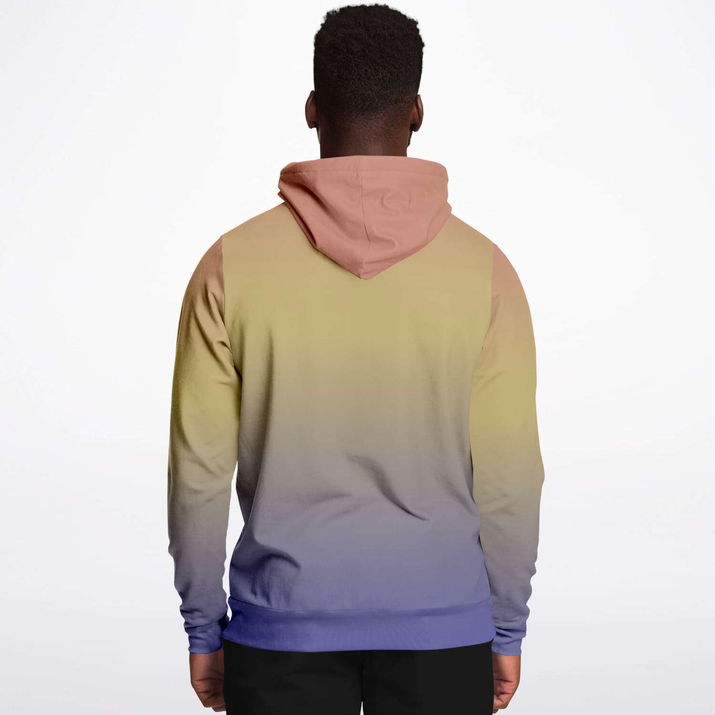 Purple Earth Ombre Fade Unisex Hoodie