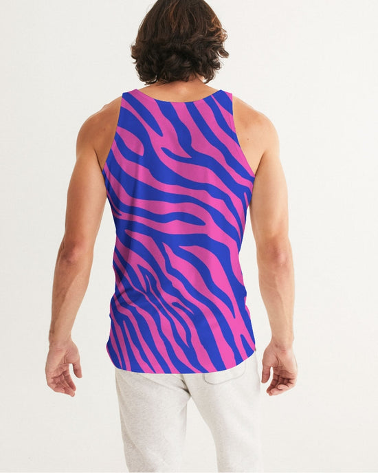 Load image into Gallery viewer, Electric Zebra Men&amp;#39;s Tank
