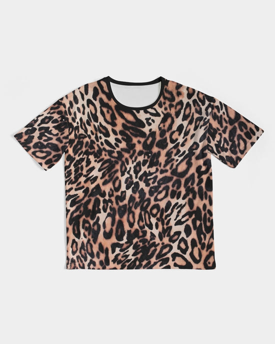 Load image into Gallery viewer, Leopard Print Men&amp;#39;s Premium Heavyweight T Shirt
