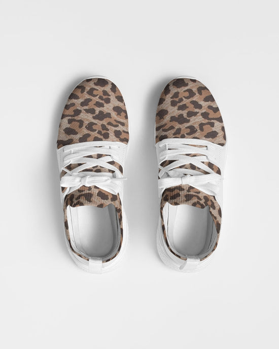 Leopard Print Men's Flyknit Sneaker