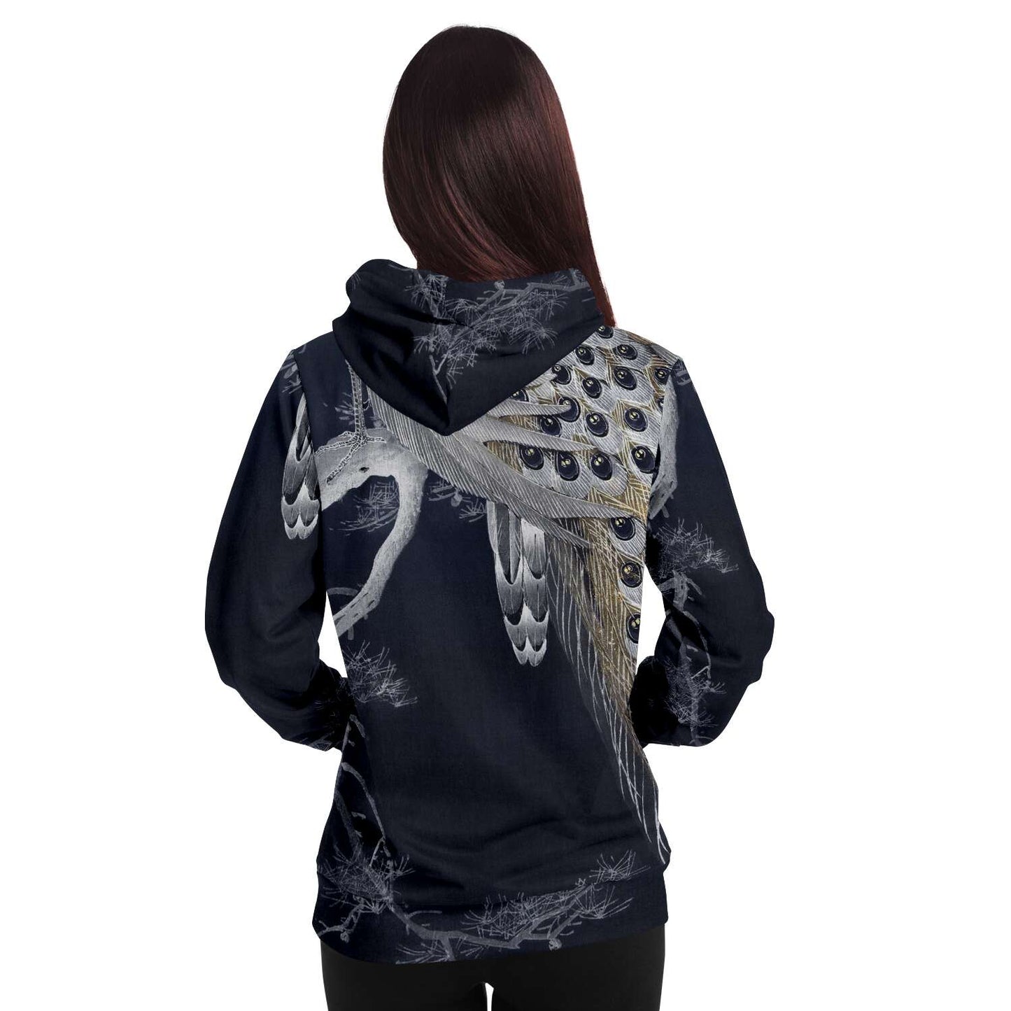 Perched Peacocks Unisex Hoodie