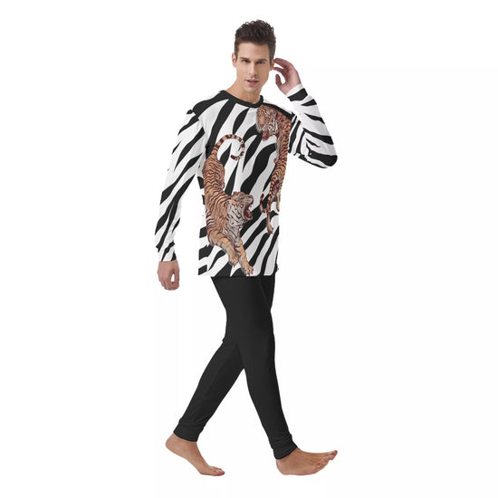 Yin Yang Tiger Men's PJ Set
