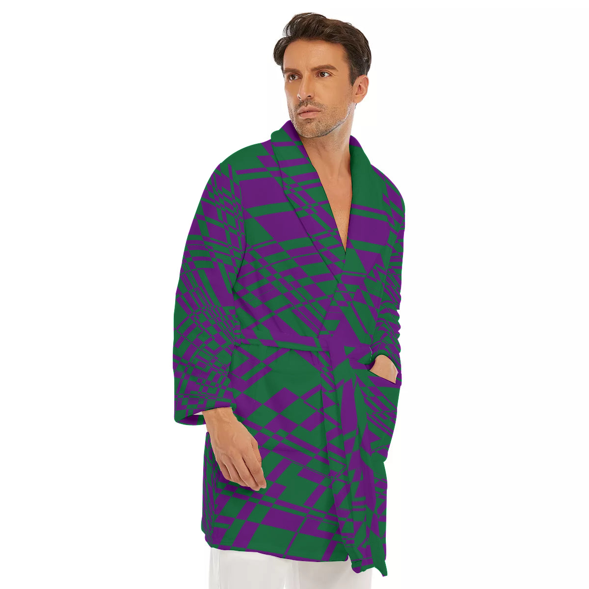 Leprechaun Men's Short Robe
