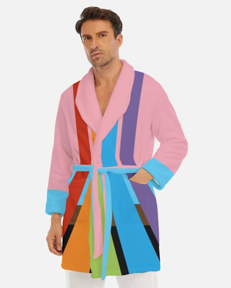 United Pride Short Robe