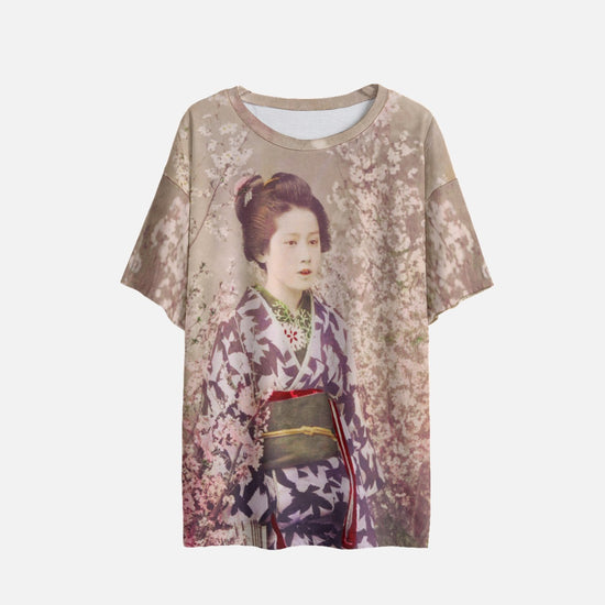 Iconic Geisha Women's Drop Shoulder T-Shirt