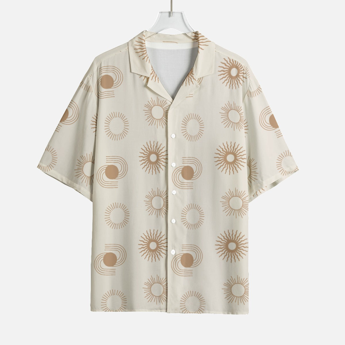 Men's Sun Print Rayon Short Sleeve Shirt – Harlow & Lloyd