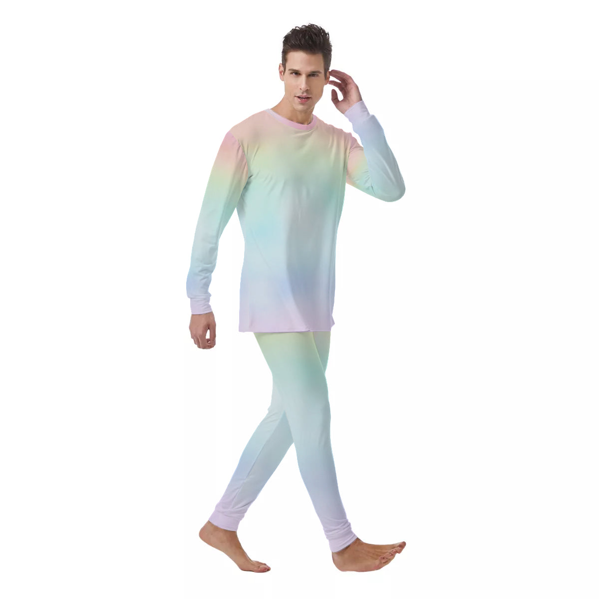 Soft Rainbow PJ Set