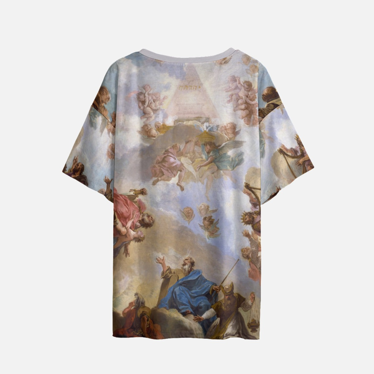 Adoration Biblical Print Women's Drop Shoulder T-Shirt