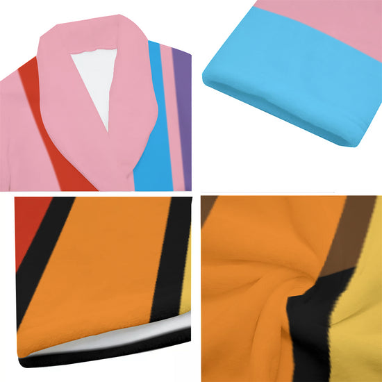 United Pride Short Robe