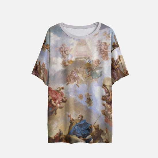 Adoration Biblical Print Women's Drop Shoulder T-Shirt