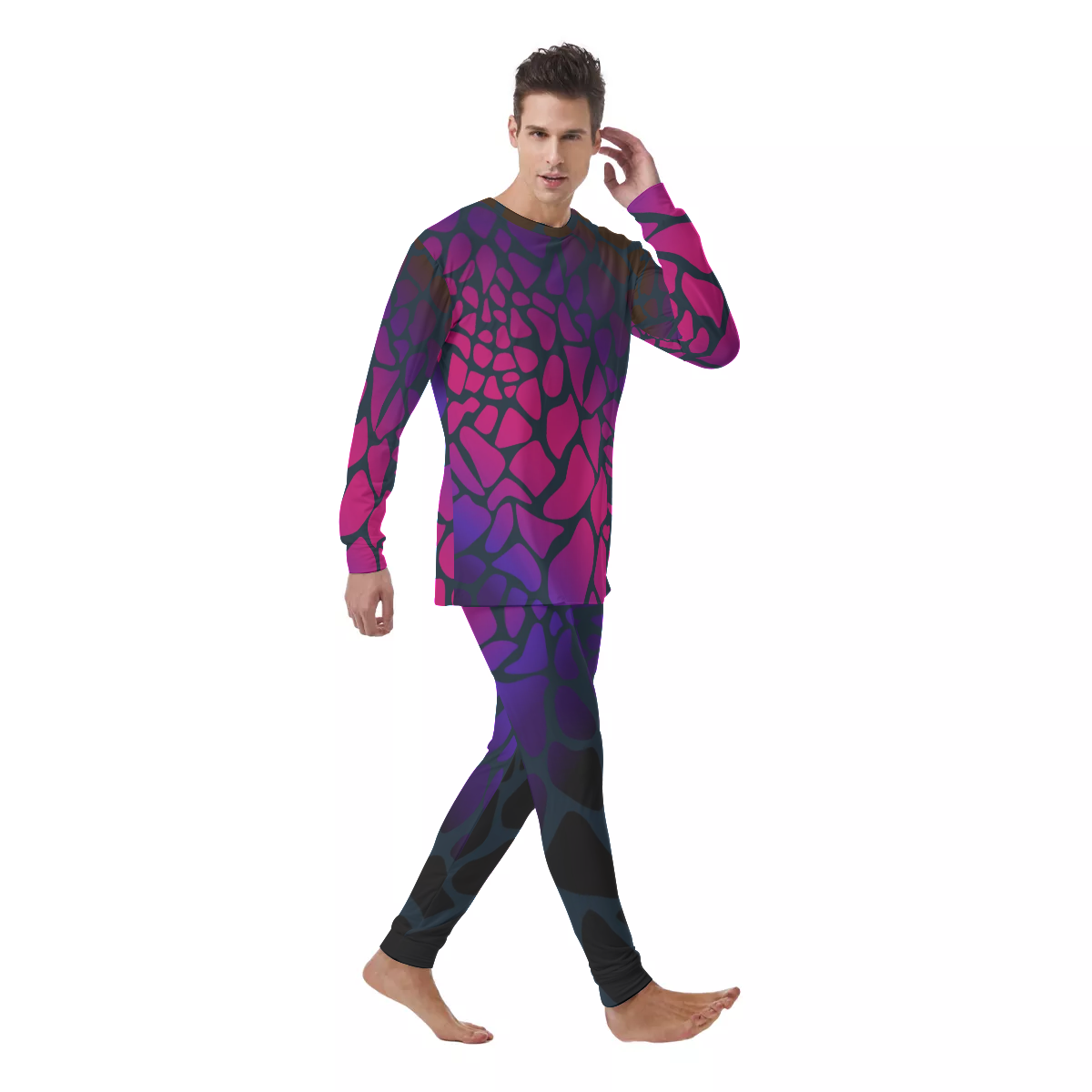 Raspberry Giraffe PJ Set