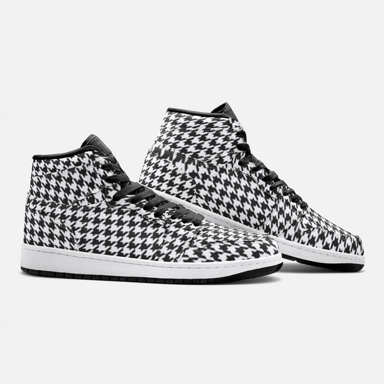 Houndstooth Check Sneakers