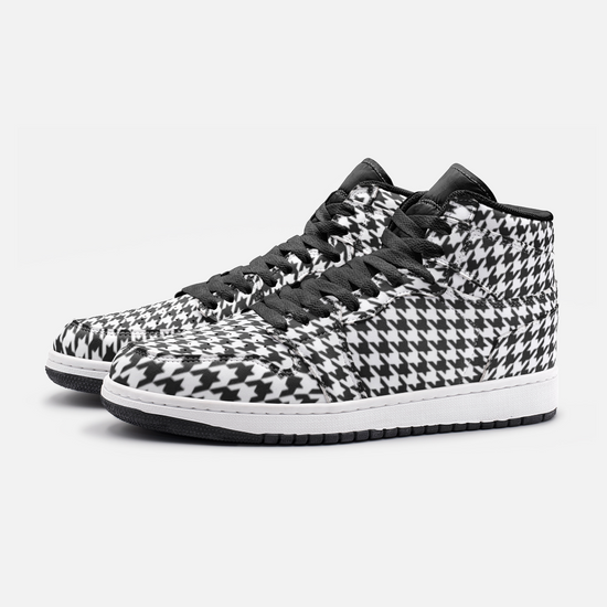 Load image into Gallery viewer, Houndstooth Check Sneakers
