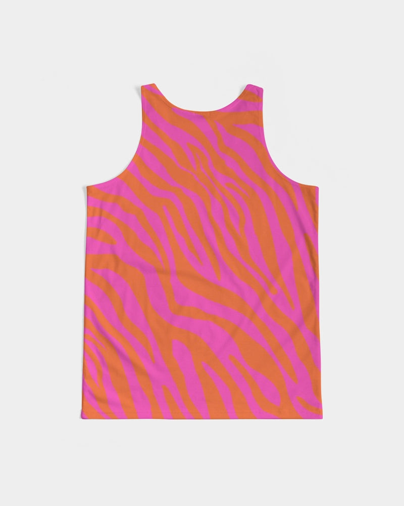 Flaming Zebra Men's Tank