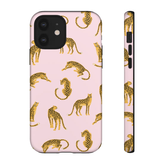 Pink Leopards Tough Phone Case