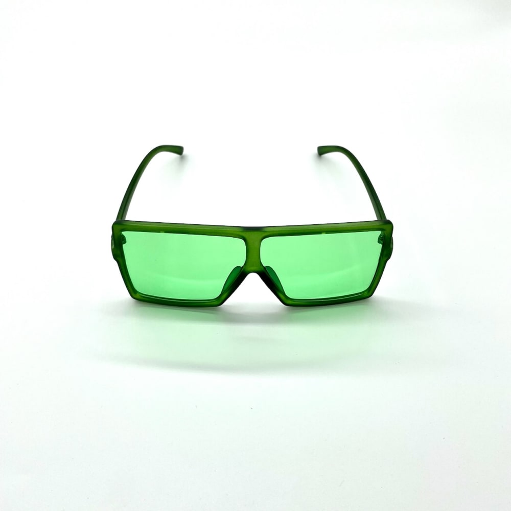 Women's Steffy Square Sunglasses In Marble Green/ Green S