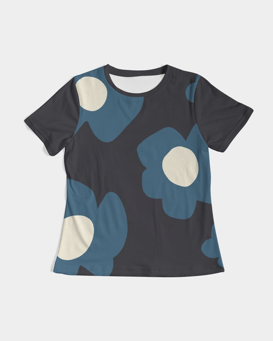 Abstract Flowers Women's T Shirt