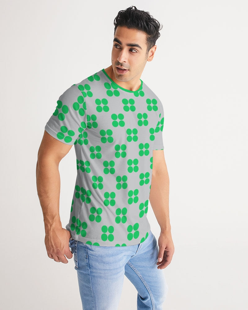 Contemporary Green Dots Men's Tee