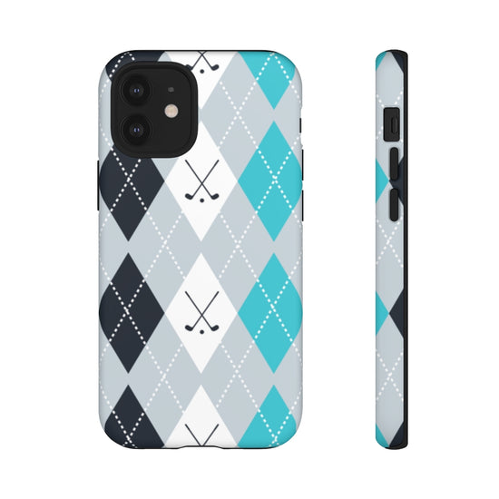 Vintage Golf Pattern Tough Phone Case