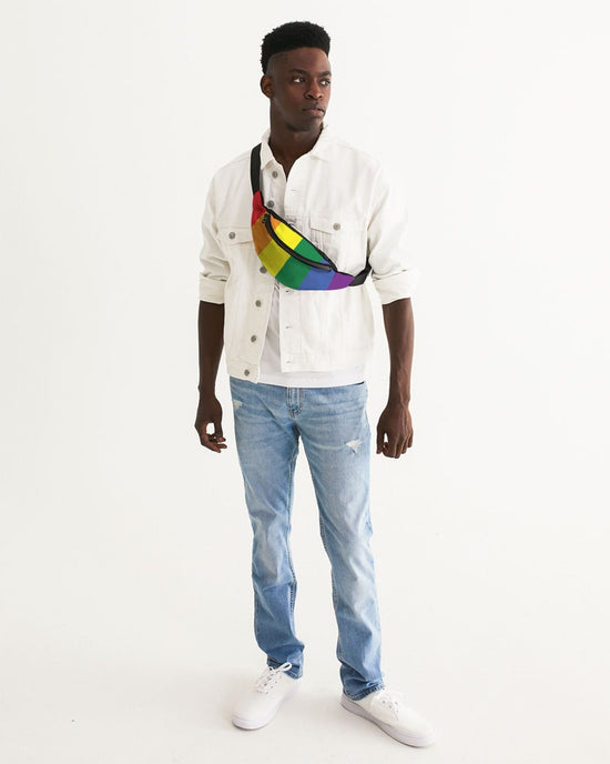 Load image into Gallery viewer, Rainbow Pride Crossbody Sling Bag

