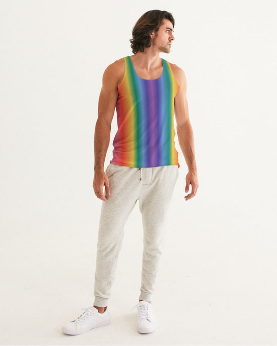 Rainbow Vertical Stripe Tank