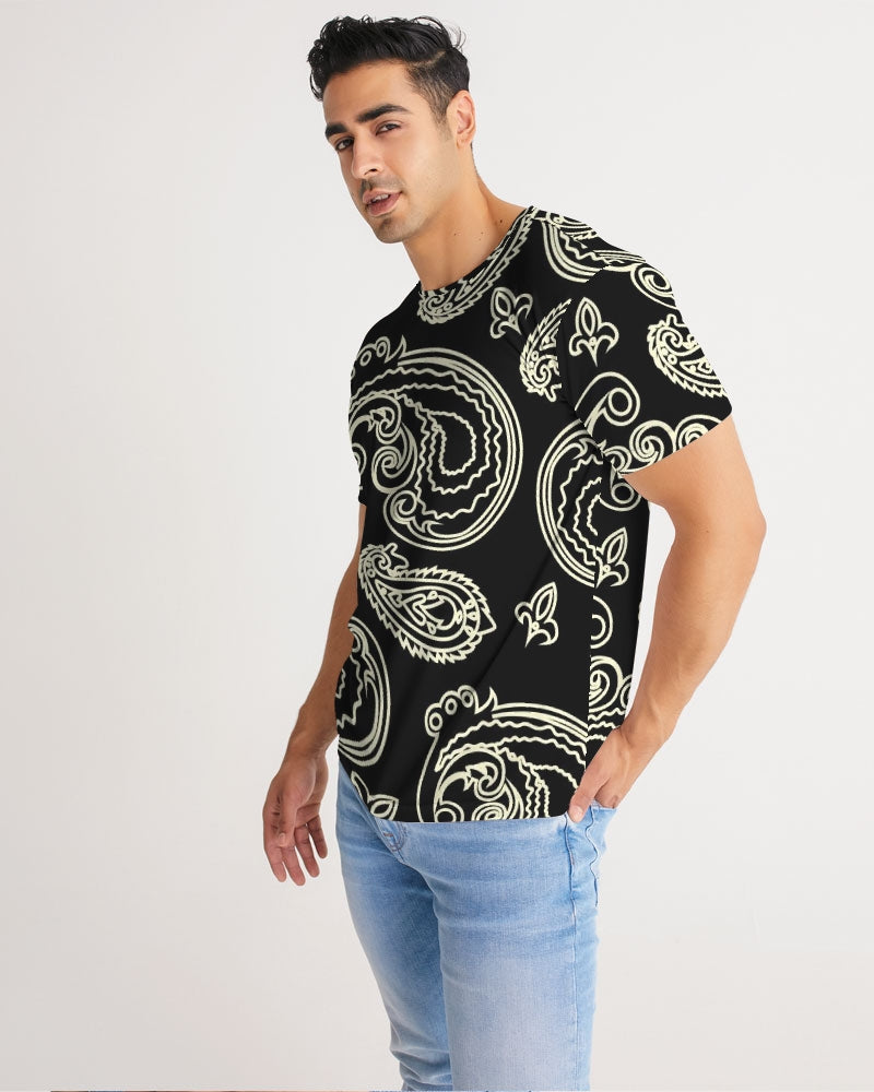 Black & Bone Paisley Men's Tee