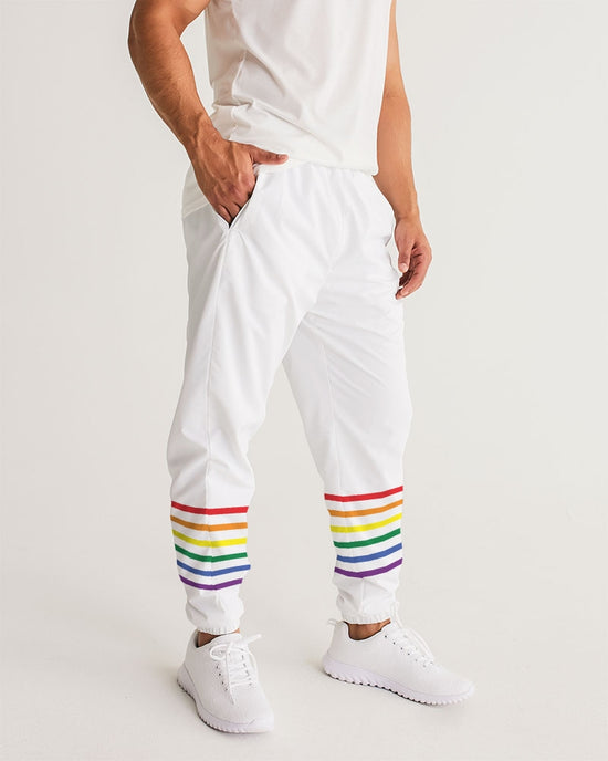 Rainbow Thin Stripes Lightweight Track Pants