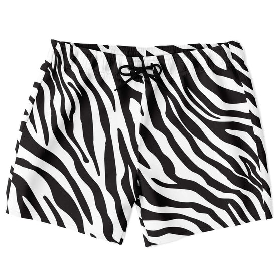 Load image into Gallery viewer, Zebra Print Swim Shorts

