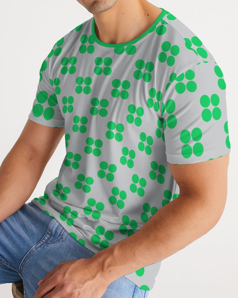 Contemporary Green Dots Men's Tee