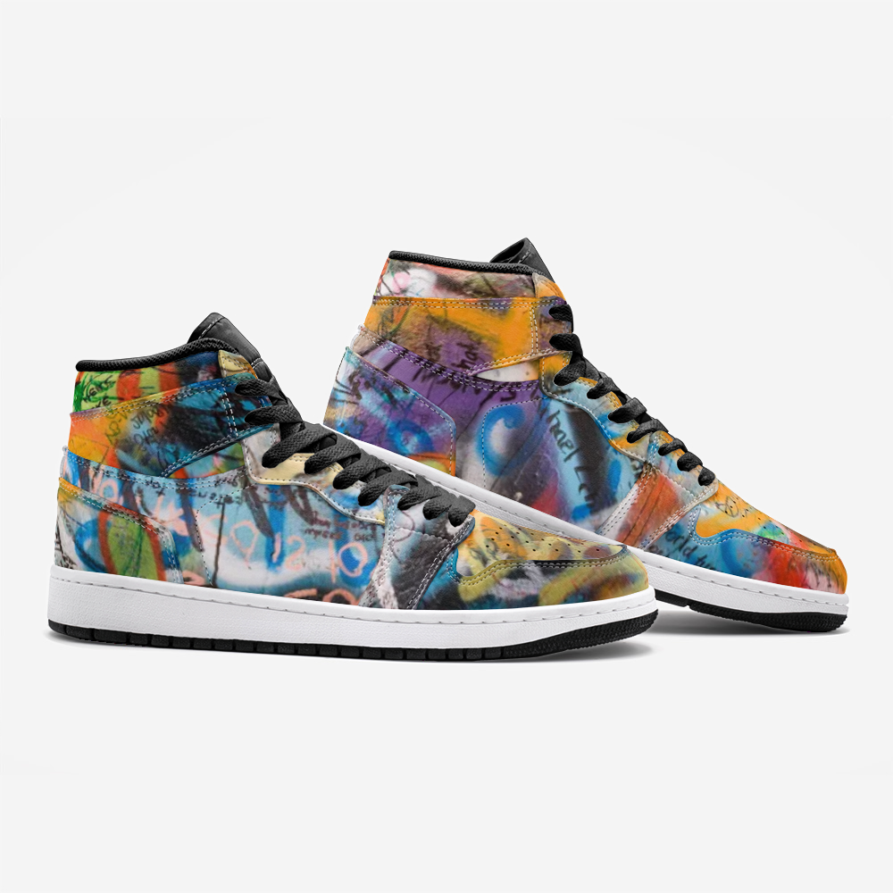 Peace Graffiti Unisex Sneakers