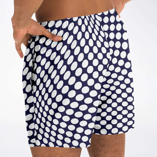 Whirlpool Polkadot Swim Shorts - Blue