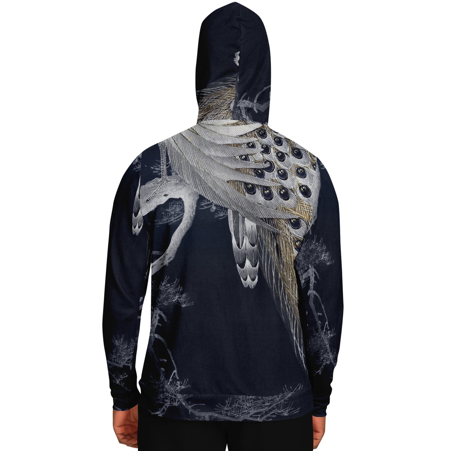 Perched Peacocks Unisex Hoodie