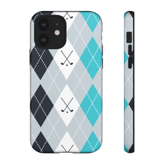 Load image into Gallery viewer, Vintage Golf Pattern Tough Phone Case

