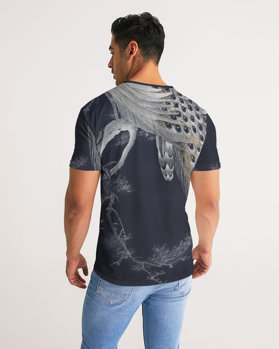 Perched Peacocks Men's Tee