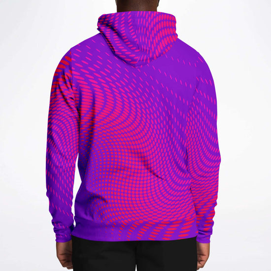 Load image into Gallery viewer, Wicked Purple Dots Unisex Hoodie

