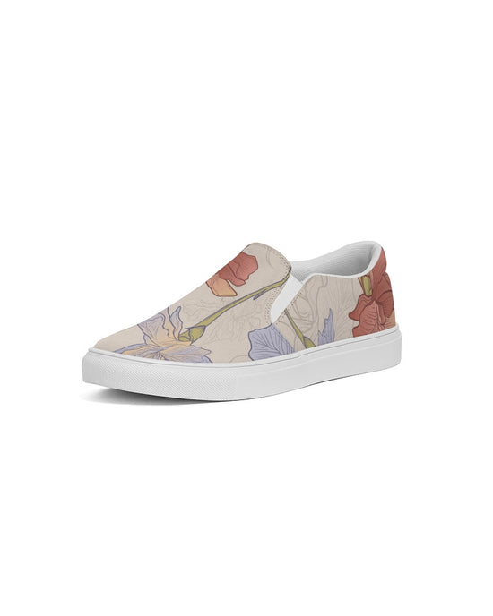 Iris Art Women's Slip-On Canvas Shoe