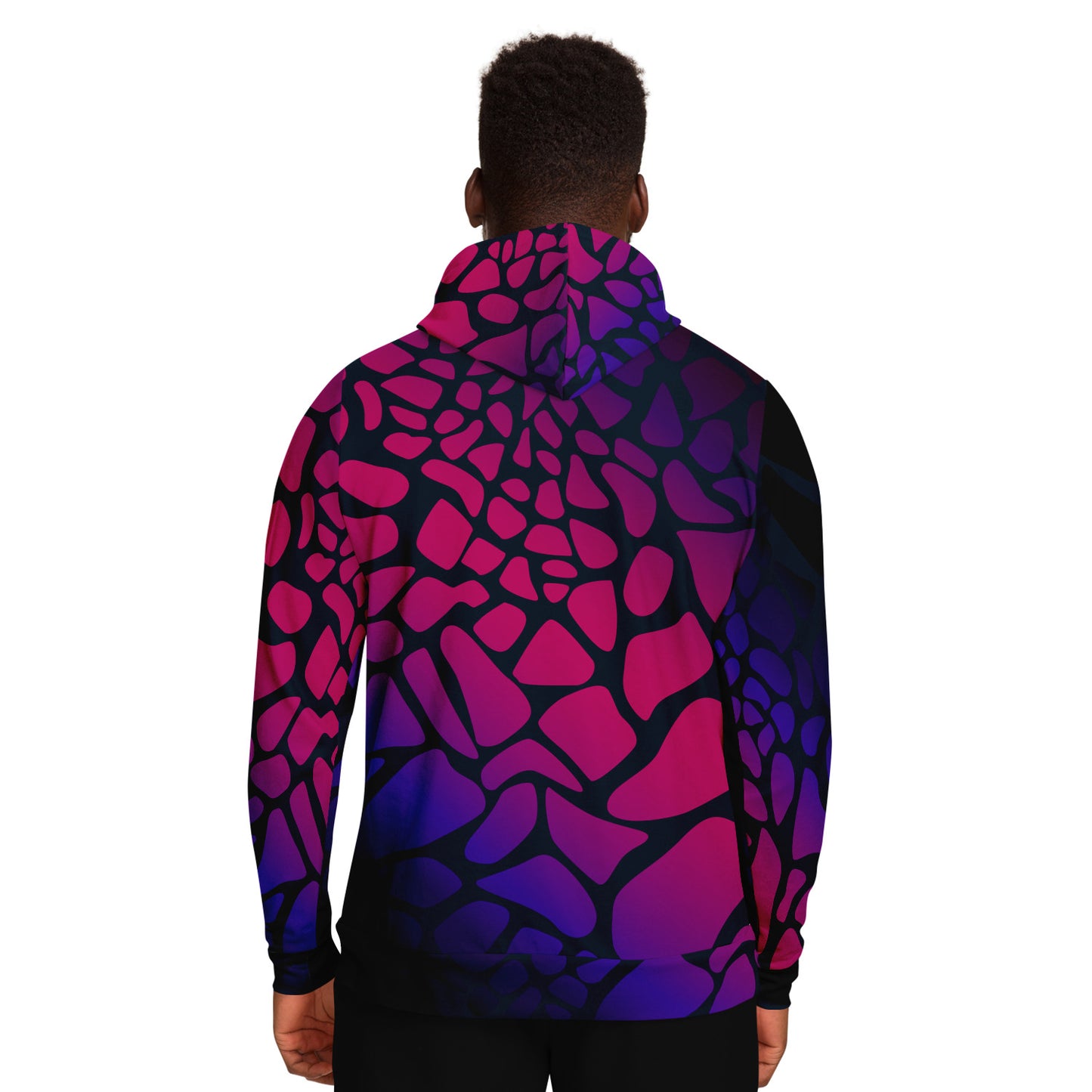 Raspberry Giraffe Unisex Hoodie