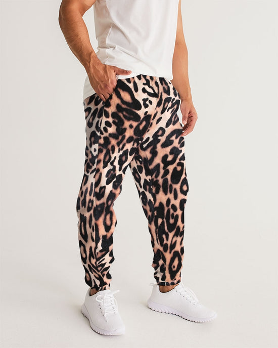 Leopard Print Men's Lightweight Track Pants