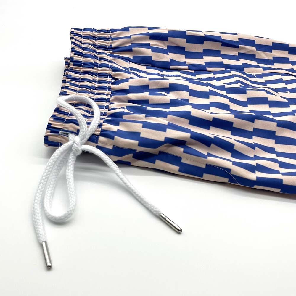 Blue Vanilla Harmony Stripe Swim Shorts (S2)