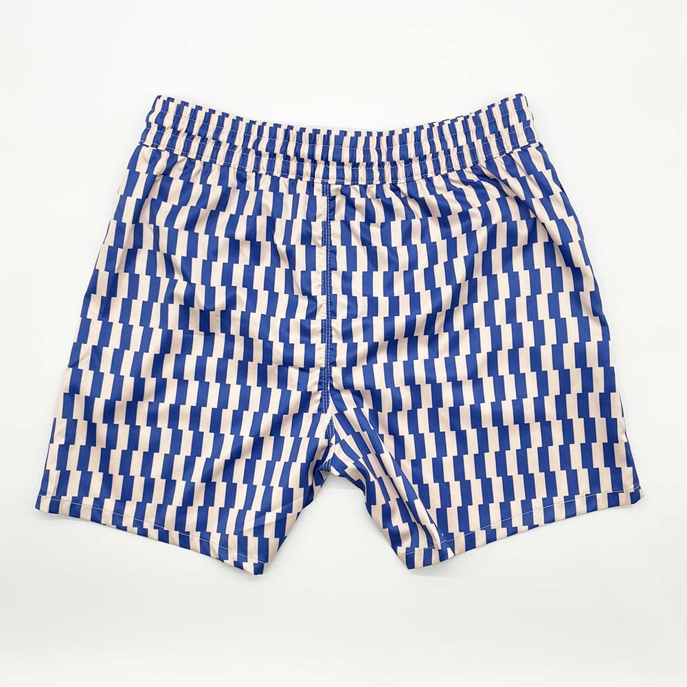 Blue Vanilla Harmony Stripe Swim Shorts (S2)