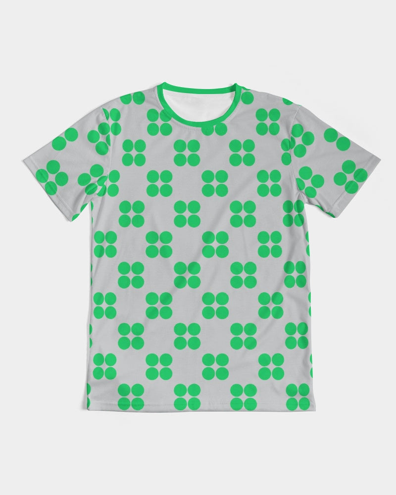 Contemporary Green Dots Men's Tee
