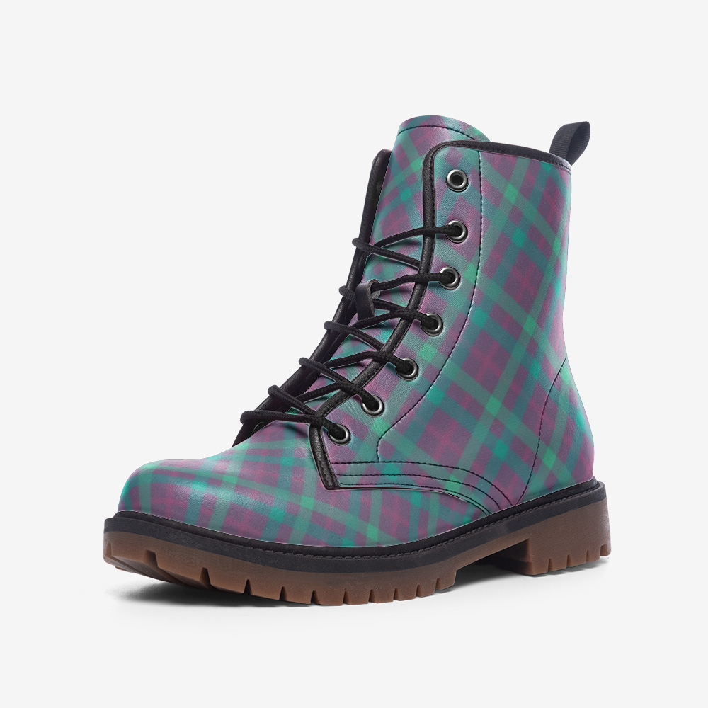 Green tartan dr martens 2025