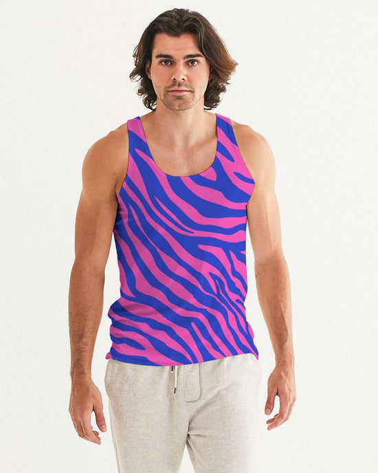 Electric Zebra Men's Tank