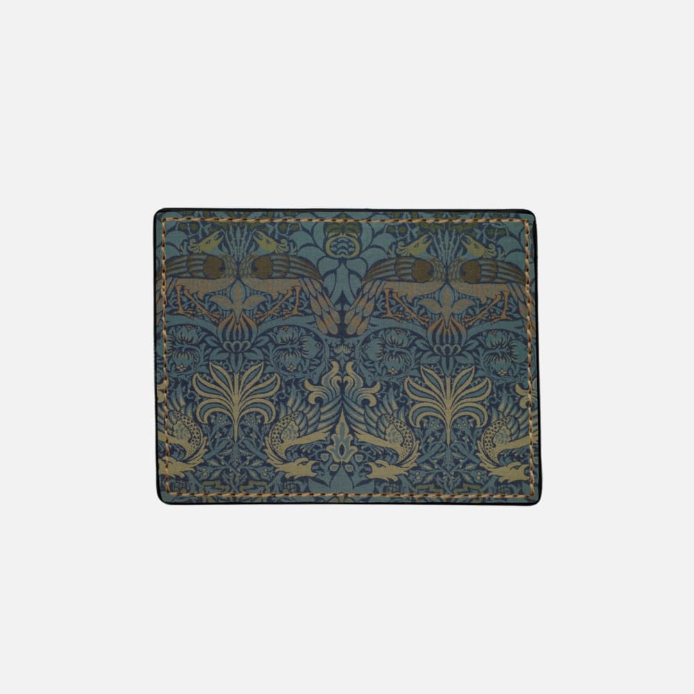 Load image into Gallery viewer, Peacock &amp;amp; Dragon Card Holder Wallet
