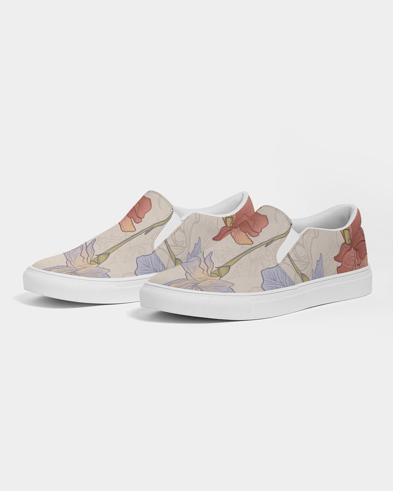 Iris Art Women's Slip-On Canvas Shoe